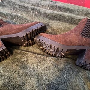 Jellypop Brown Ankle Booties